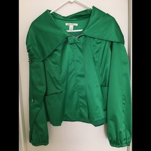 Emerald green jacket